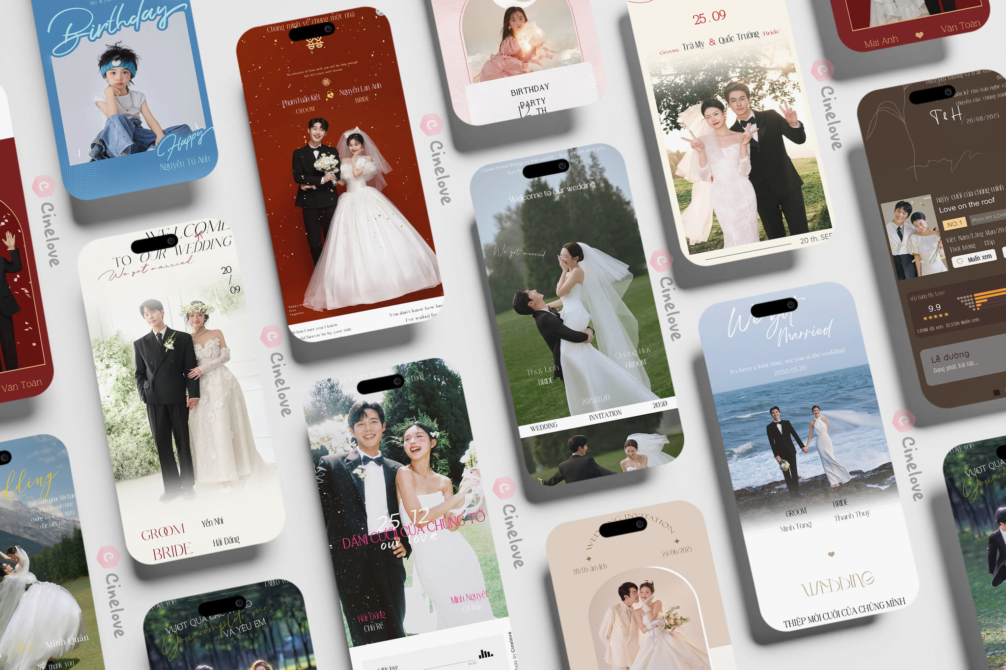 Tạo thiệp cưới online trọn gói