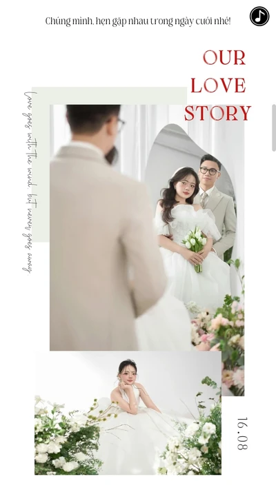 Thiệp cưới online Vương-Huyền 16.08.25 từ Cinelove