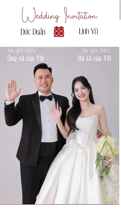 Thiệp cưới online Trang mới - 31/8/2025 từ Cinelove