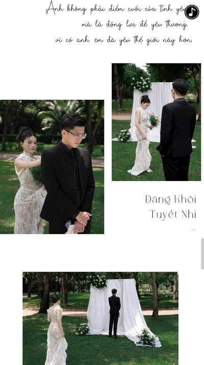Thiệp cưới online Thiệp mời cưới Nhi & Khôi 20/07/25 từ Cinelove