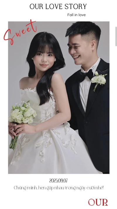 Thiệp cưới online Thiệp cưới Bảo Linh - Tuấn Anh từ Cinelove
