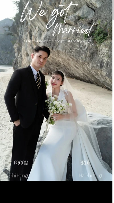 Thiệp cưới online Thiệp đám cưới Phi Hùng và Hà Phương từ Cinelove