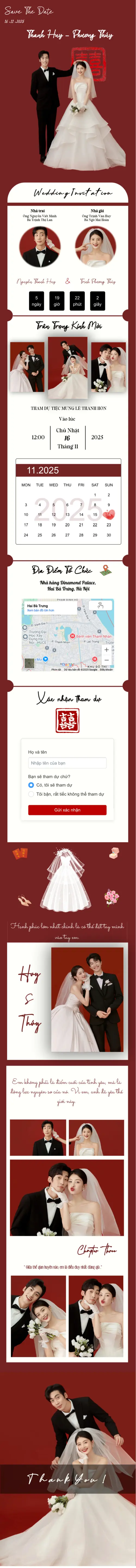 Thiệp cưới online miễn phí - Thiệp cưới 38 | Cinelove