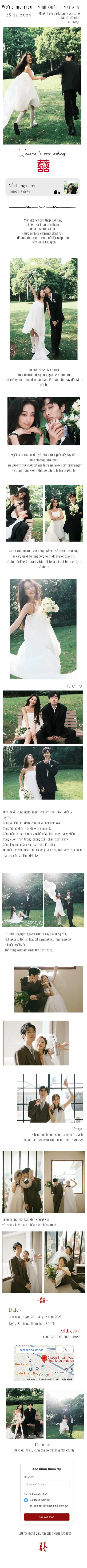 Thiệp cưới online miễn phí - Thiệp cưới 34 | Cinelove